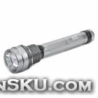 SDT-02 Rechargeable 85W HID 8500lm 3-Mode Cool White Flashlight - Silver SDT-02 Rechargeable 85W HID 8500lm 3-Mode Cool White Flashlight - Silver