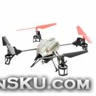 WLtoys V969 2.4G Radio Control 4-CH Bubble Jet Quadcopter R/C Aircraft w/ 2.1 LCD Remote Controller WLtoys V969 2.4G Radio Control 4-CH Bubble Jet Quadcopter R/C Aircraft w/ 2.1 LCD Remote Controller