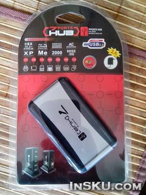 USB Hub and SATA/IDE USB Adapter. Обзор на InSKU.com