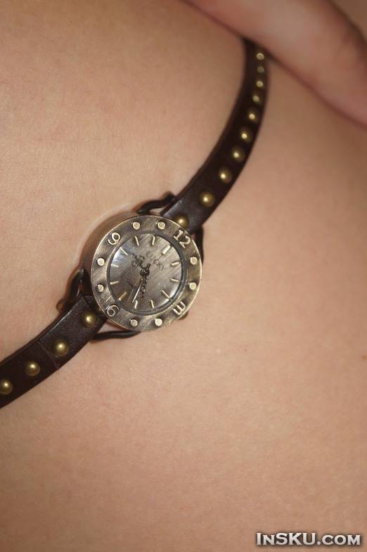  Часы Lucky с кожаным ремешком с Chinabuye. Обзор на InSKU.com