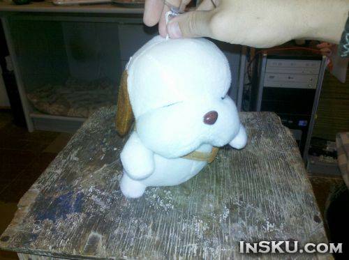 Говорящая собака (Lovely Multifunctional Toys Puppy Creative Dolls with Recording Function Design (White)). Обзор на InSKU.com