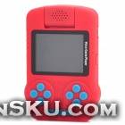 YSDX-892 Portable 2.5 LCD 88-in-1 Voice Game Console w/ AV-out / USB - Red + Black + Blue