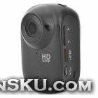 sj1000 5MP CMOS 1080P HD 140 Degree 30m Waterproof Sports Cycling Diving DVR w/ HDMI / TF - Black