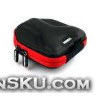 PANNOVO G-79 Protective PVC Camera Bag Travel Carry Case for GoPro HD Hero3 - Black + Red