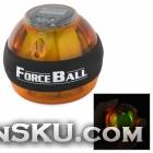 Forceball SPT-ALC Gyroscope Force Power Wrist / Arm Ball w/ LED Counter - Yellow + Green + Black