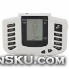 Electronic Pulse Massager Therapy Set - White + Black (3 x AA)