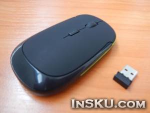 TinyDeal - 2.4GHz 1600dpi Wireless Cordless Optical Mouse Mice with Mini Hidden USB Receiver for PC Laptop . Обзор на InSKU.com