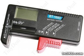 Universal 3.5-Inch Digital LCD Display Handheld Battery Volt Tester. Обзор на InSKU.com