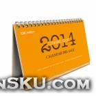 Pre-sale DX 2014 Desk Calendar with 12 Months' Gift Cards (Value USD$ 200) DX.com календари со скидочными купонами на 2014 год
