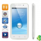 THL W100 Android 4.2 Quad-Core WCDMA Bar Phone w/ 4.5 Capacitive Screen, Wi-Fi and GPS - White