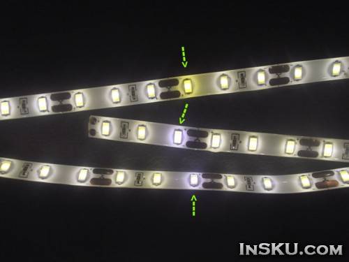 Светодиодная лента на диодах 5630 4500 K с влагозащитой IP65, 5м. Обзор на InSKU.com