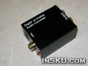 Конвертер S/PDIF в аналоговый стерео-сигнал.. Обзор на InSKU.com