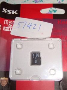 SSK 8GB Capacity Micro SD/ Micro SDHC Card Memory Card
