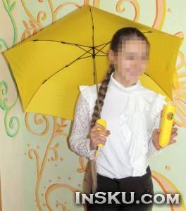 Детский зонт - банан от ChinaBuye. Обзор на InSKU.com