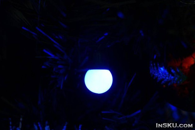 RGB гирлянда с рандомным морганием (5M, 50 LED) из Chinabuye. Обзор на InSKU.com