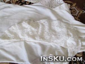 Белая женская блузка. Обзор на InSKU.com
