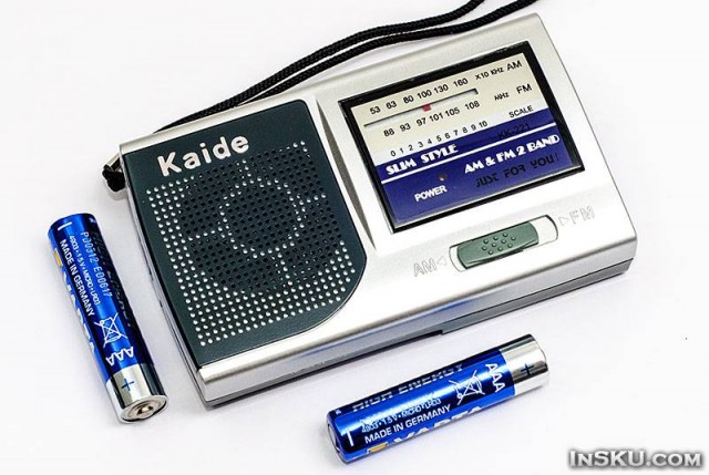 Kaide KK-221: AM&amp;FM радиоприемник.. Обзор на InSKU.com