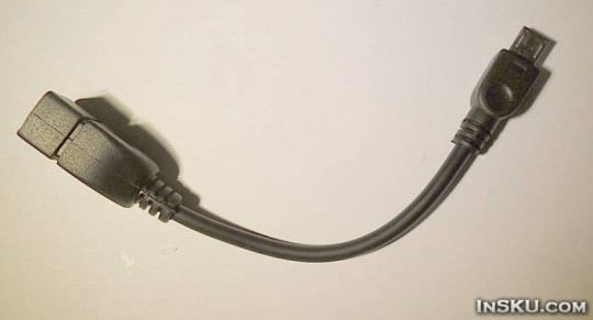 Micro USB to OTG Cable. Обзор на InSKU.com