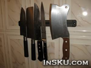 Wall Mount Magnetic Knife Storage Holder Chef Rack Strip Utensil Kitchen Tool. Обзор на InSKU.com