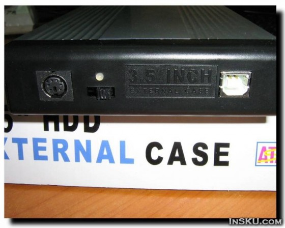 3.5 HDD SATA &amp; IDE External Case. Обзор на InSKU.com