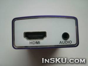 Конвертер с HDMI на VGA из магазина chinabuye.com. Обзор на InSKU.com