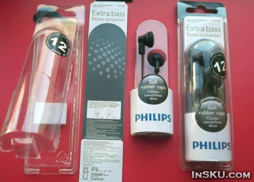Наушники Philips SHE3000BK Extra Bass (2 шт). Обзор на InSKU.com