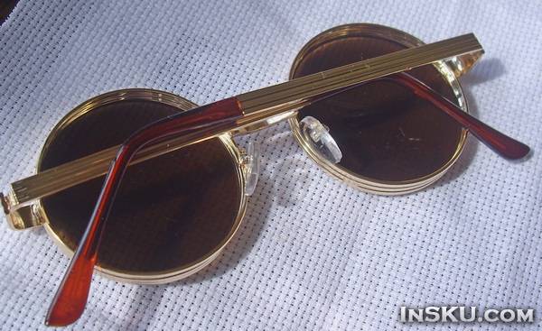 Круглые винтажные солнцезащитные очки с Chinabuye  . Обзор на InSKU.com