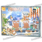 Лего совместимый конструктор «Пиратский форт» от WANGE 358 деталей