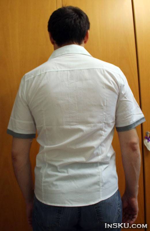 Рубашка с коротким рукавом. Обзор на InSKU.com