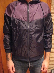 Fashion Contrast Color Block Design Hooded Long Sleeves Zipper Placket Jacket Coat for Men. Обзор на InSKU.com