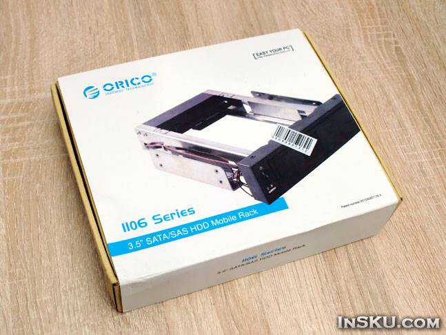ORICO 1106SS SATA  Внутренний карман ORICO для HDD - черный. Обзор на InSKU.com