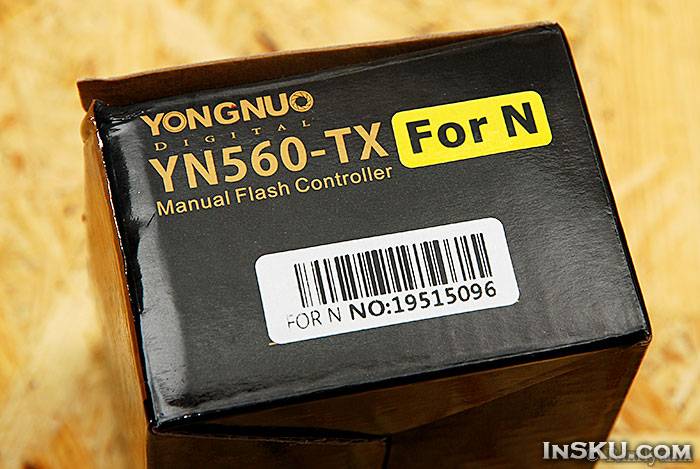 Передатчик-контроллер Yongnuo YN560-TX. Обзор на InSKU.com