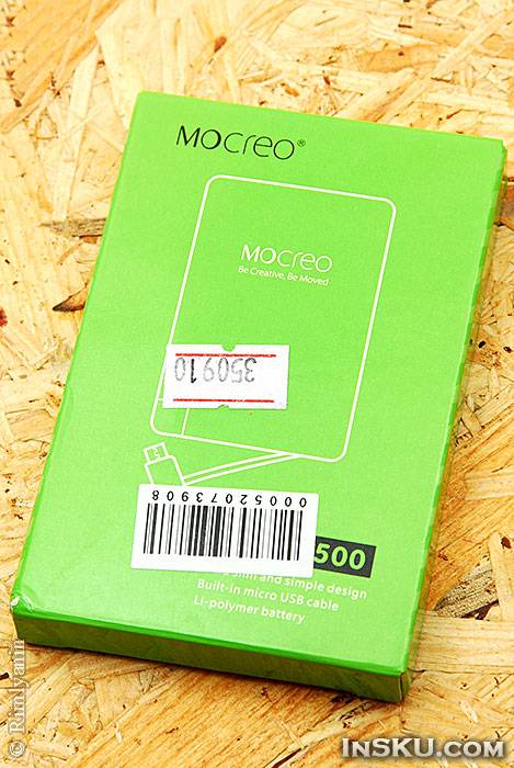 Стильный тонкий повербанк Lavo 2500mAh от Mocreo. Обзор на InSKU.com