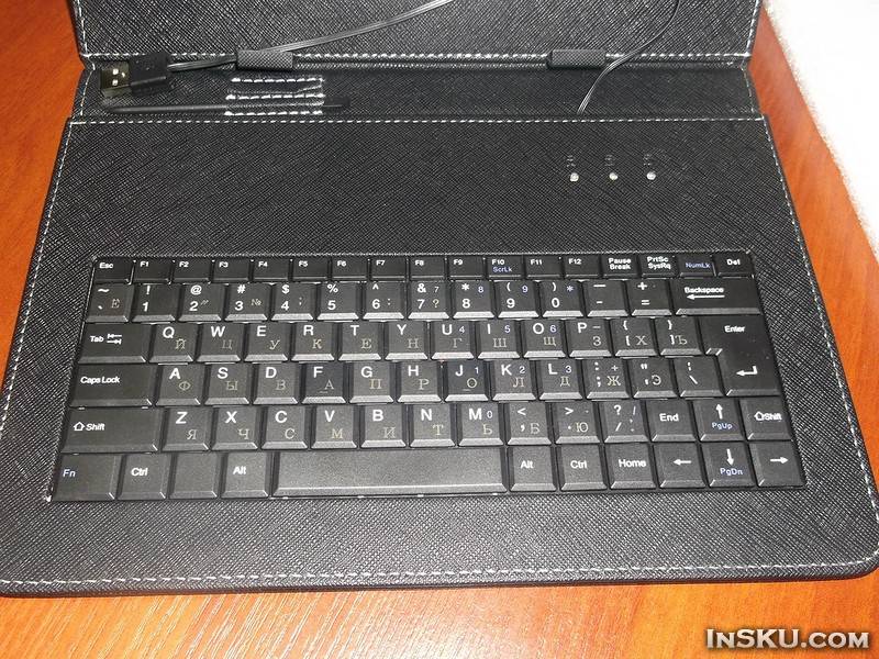 Чехол с клавиатурой для 10.1'' планшета. Обзор на InSKU.com