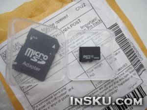 Флешка 32 GB Micro SD Class 10 с переходником. Обзор на InSKU.com