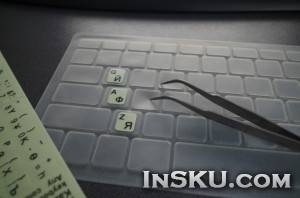 Флуоресцентные наклейки на клавиатуру. Обзор на InSKU.com