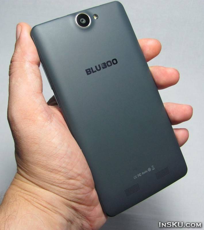 Долгоиграющий Bluboo X550 с батареей на 5350 mAh. Обзор на InSKU.com