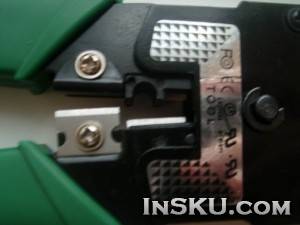 Обжимной инструмент и коннекторы RJ45. Обзор на InSKU.com