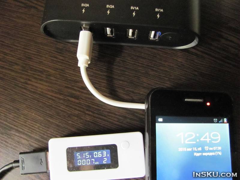 ChinaBuye: Зарядное устройство с 4 USB портами ORICO DCH-4U