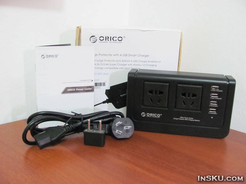 ChinaBuye: Бытовое универсальное зарядное устройство Orico OPC–2A4U