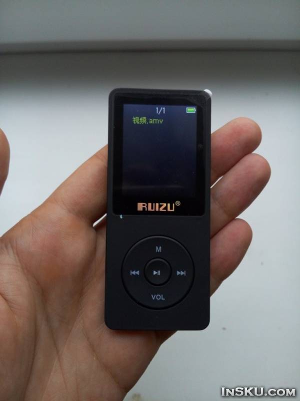 MP3-плеер RUIZU X02! Плагиат названия? Не, не слышали))). Обзор на InSKU.com