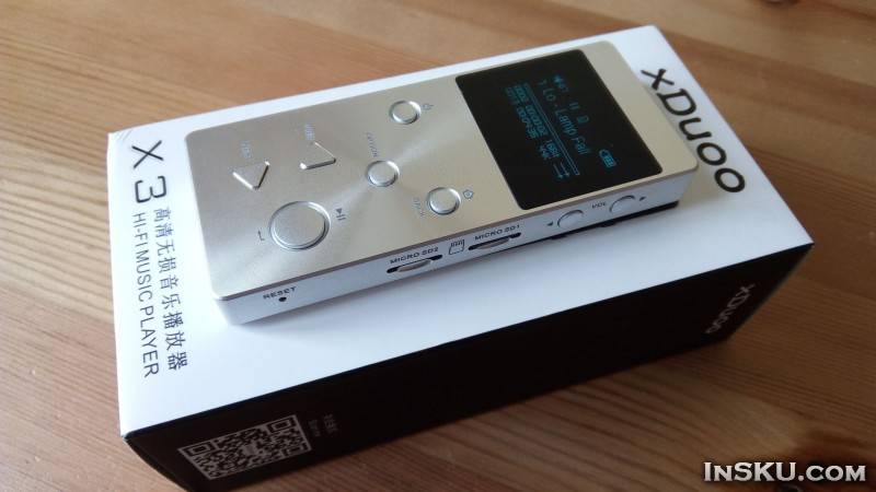 xDuoo X3 - новый ХИТ портативного звука, реальный Hi-Fi на LINUX. Обзор на InSKU.com
