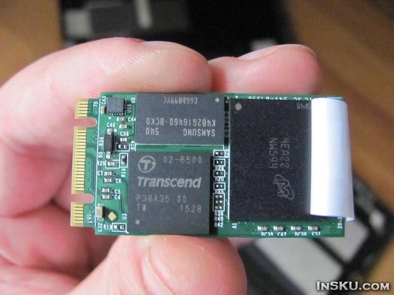 SSD стандарта M.2 Transcend MTS400 на 256Гб – увеличиваем пямять планшета. Обзор на InSKU.com