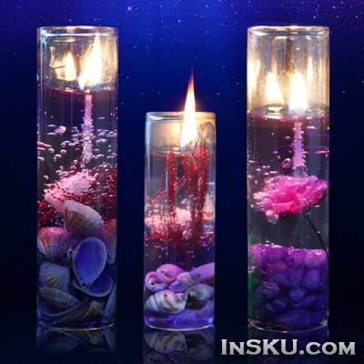 Сувенирные романтические арома-свечи