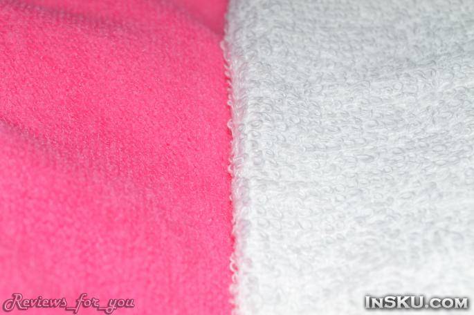 Полотенце из микрофибры и маленькие полотенца из хлопка. Обзор на InSKU.com