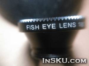 Сменные объективы для мобильного - fish-eye/макро/широкоугольник. Обзор на InSKU.com