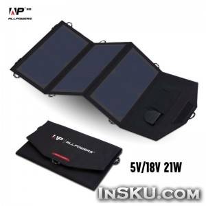 ALLPOWERS 5V-18V/21W - стоит ли покупать мощную солнечную панель?. Обзор на InSKU.com