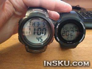 Крупные наручные часы - 2 разные модели. Обзор на InSKU.com
