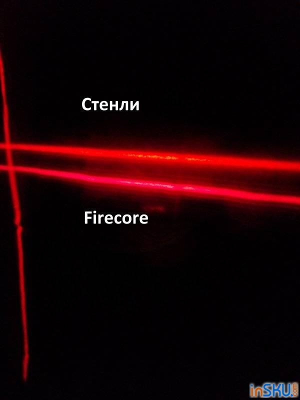 Firecore GSL2 - тестирование китайского лазерного двух-осевого уровня. Обзор на InSKU.com