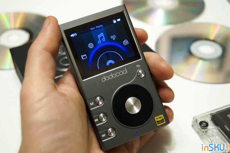 Dodocool Hi-Fi Music Player DA106 - отличный плеер без вреда кошельку. Обзор на InSKU.com